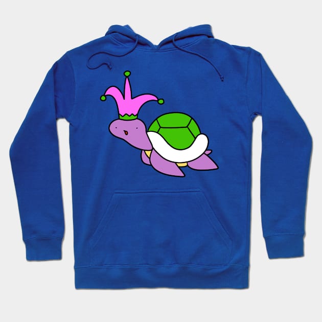 Jester Turtle Hoodie by saradaboru